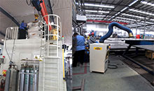 焊接現(xiàn)場(chǎng)凈化處理